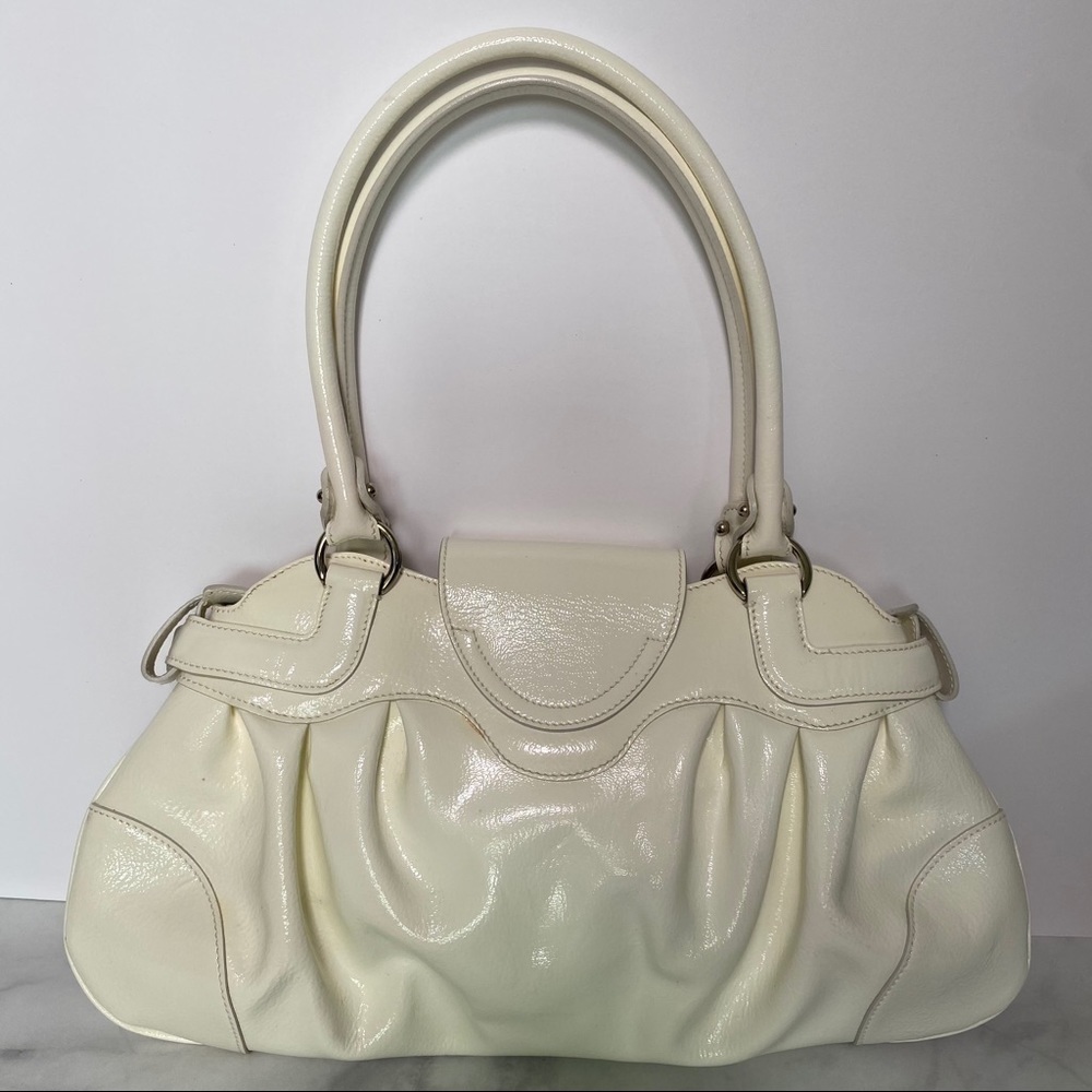 SALVATORE Ferragamo Marisa Patent Leather Handbag - Picture 4 of 16